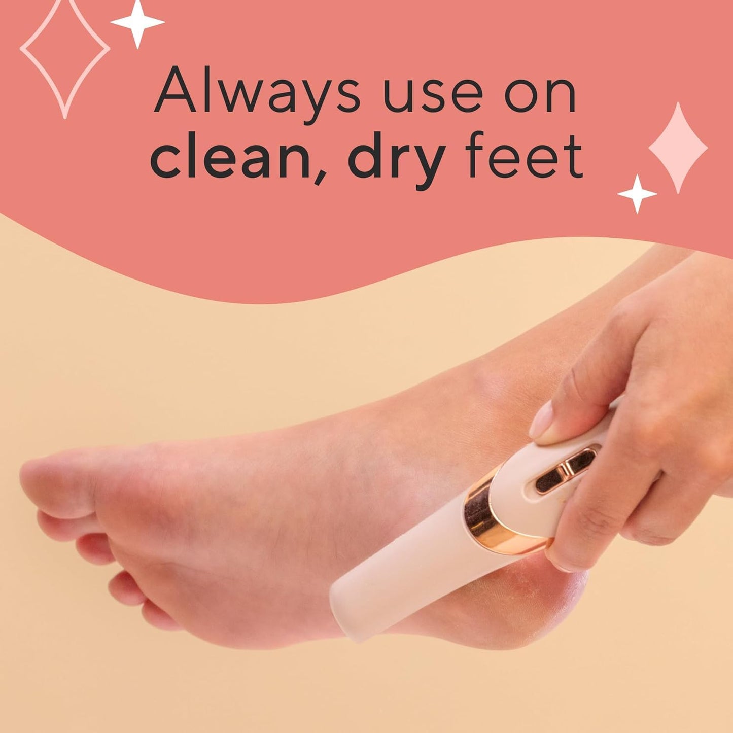 Tidy Jet™ Electric Callus Remover