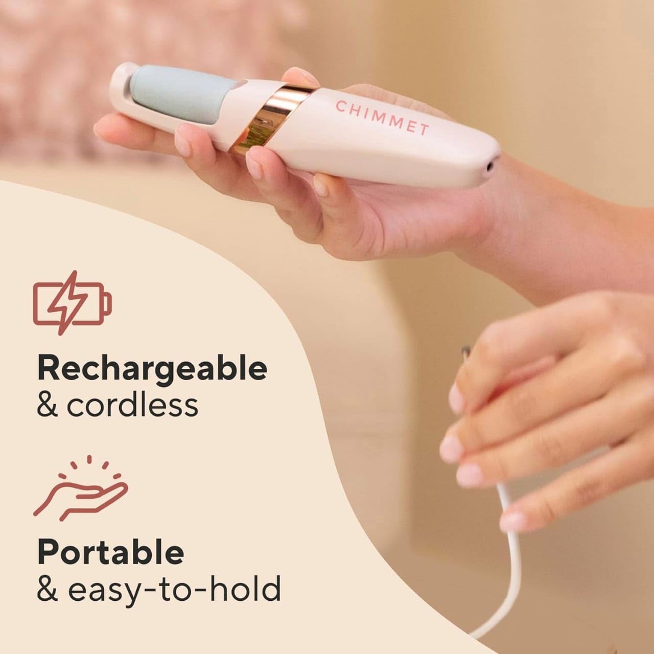 Tidy Jet™ Electric Callus Remover