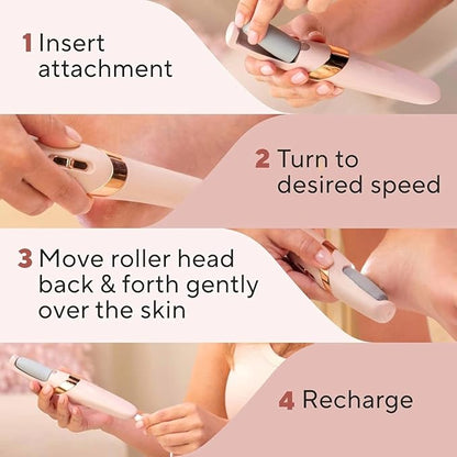 Tidy Jet™ Electric Callus Remover